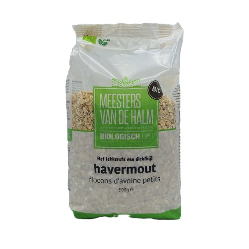 Meesters van de Halm Havermout Biologisch 500 Gramm