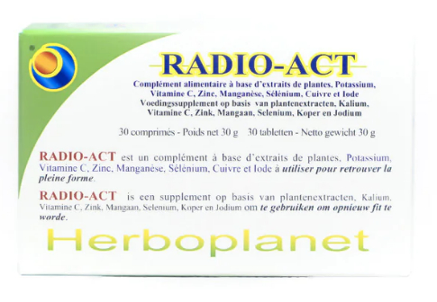 Herboplanet Radio-Act 30 tablets