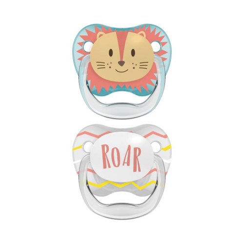 Dr. Browns Fopspeen Prevent Animal Faces F1 Blauw 2 pieces