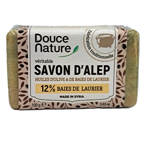 Douce Nature Toiletzeep Aleppo 12% Biologisch 1 Stücke