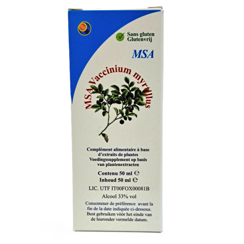 50 ml Herboplanet Vaccinium Myrtillus (MSA)