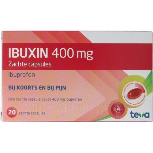 20 capsules Teva Ibuxin