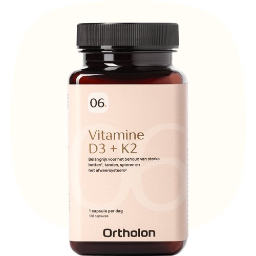 Ortholon Vitamine D3 + K2 06 120 Kapseln