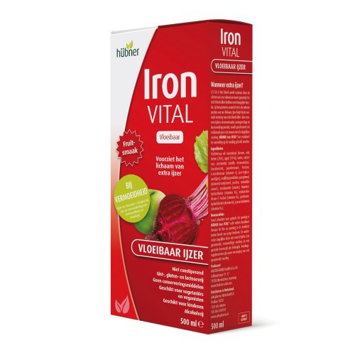 Hubner Iron Vital met Fruitsmaak XL 500 Ml