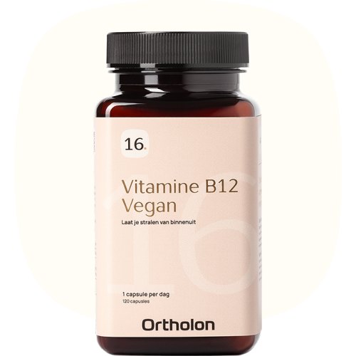 120 Kapseln Ortholon Vitamine B12 Vegan (nr 16)