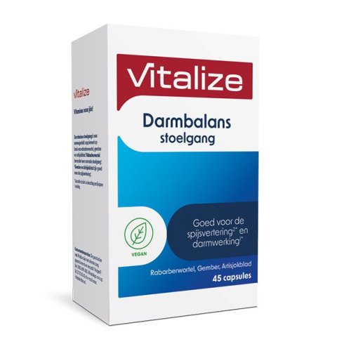 Vitalize Darmbalans Stoelgang 45 Kapseln