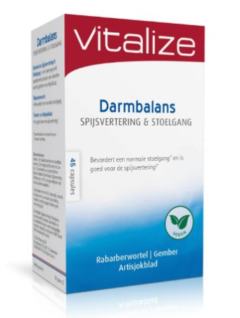 Vitalize Darmbalans Stoelgang 45 Kapseln