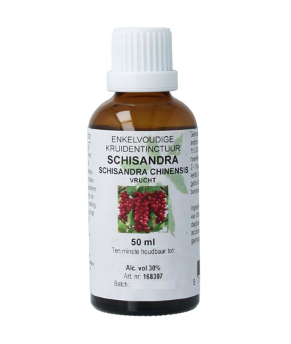 De Cruydhof - Natura Sanat Schisandra Chinensis Fructus - Schisandra Vrucht Tinctuur 50 Ml