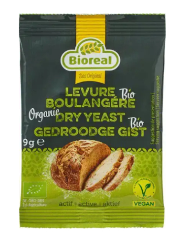 9 gram Bioreal Gedroogde Gist Biologisch