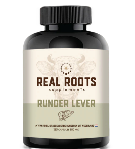 Real Roots Runder Lever 180 capsules