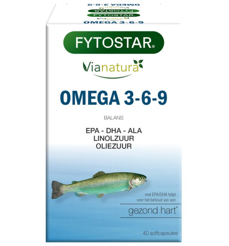 Fytostar Omega 3-6-9 40 capsules