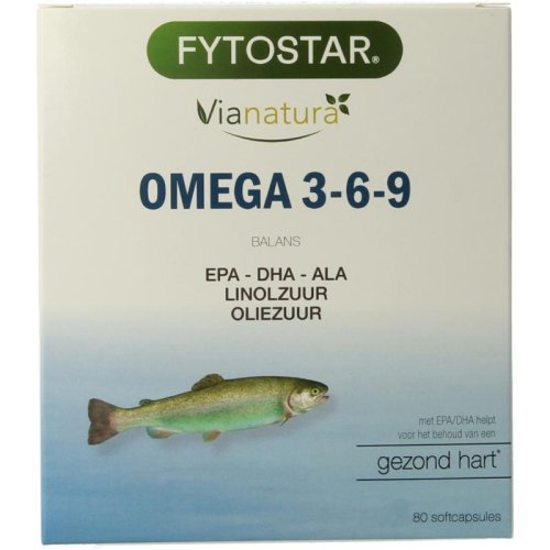Fytostar Omega 3-6-9 80 capsules