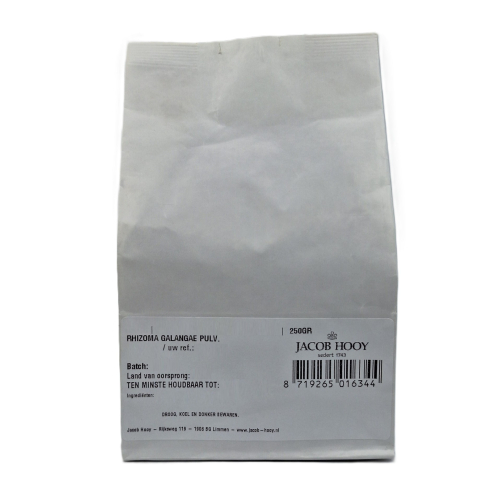 Jacob Hooy Galangawortel Gemalen 250 gram