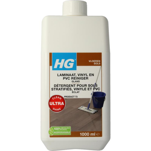 HG Laminaat, Vinyl en PVC Reiniger Glans 73 1000 ml