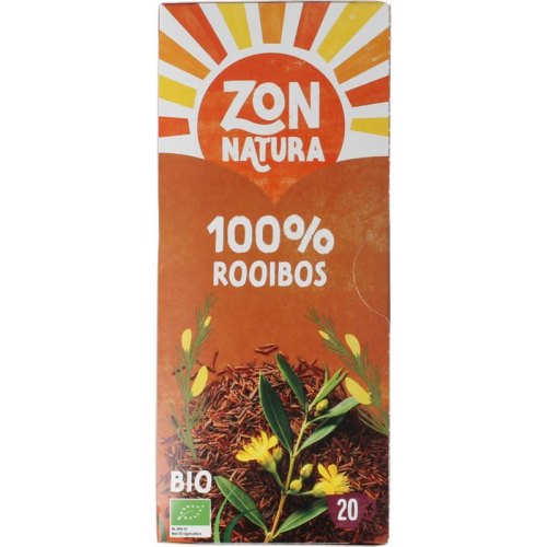 20 zakjes Zonnatura 100% Rooibos Thee Biologisch