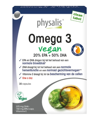 Physalis Omega 3 Vegan 30 Kapseln