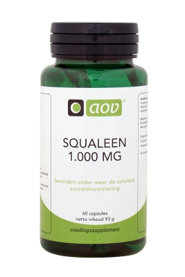 AOV Squaleen 1000mg 60 capsules