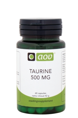 AOV Taurine 500mg 60 capsules