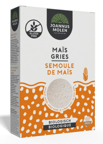 Joannusmolen Maisgries Polenta Biologisch 350 Gramm