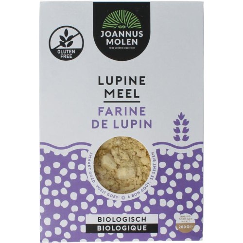 Joannusmolen Lupinemeel Biologisch 200 Gramm