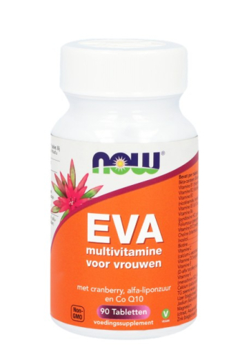 90 tabletten NOW EVA Multivitamine voor Vrouwen