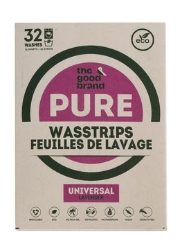 The Good Brand Pure Wasstrips Lavendel 32 pieces