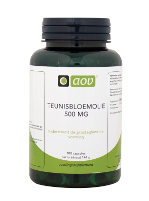 AOV Teunisbloemolie 500mg 180 capsules