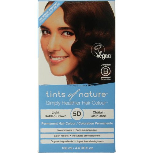 1 verpakking Tints of Nature 5D Light Golden Brown