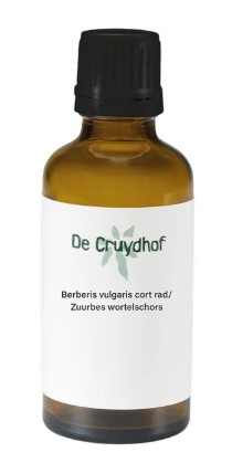 De Cruydhof - Natura Sanat Berberis Vulgaris - Zuurbeswortel Schors Tinctuur 100 Ml