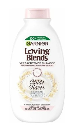 Garnier Loving Blends Milde Haver Shampoo 300 Ml