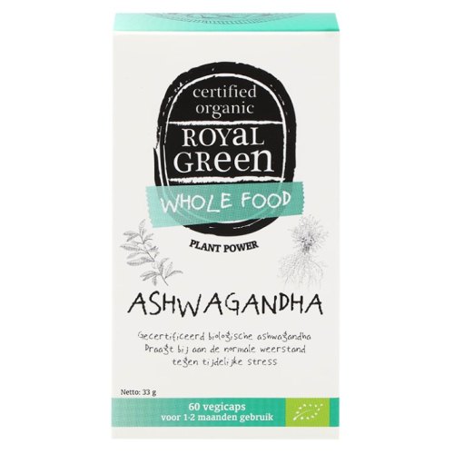  Royal Green Ashwagandha Biologisch