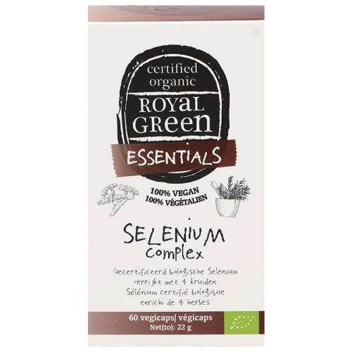Royal Green Selenium Complex Biologisch 60 Kapseln