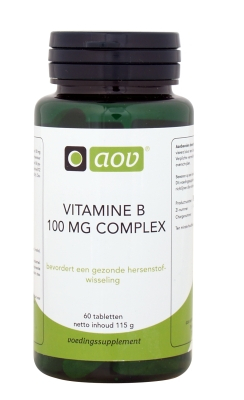 AOV Vitamine B 100mg Complex 60 tabletten
