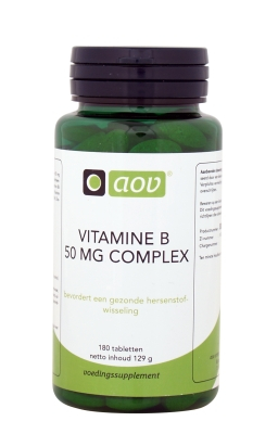 AOV Vitamine B 50mg Complex 180 tabletten