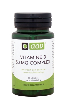 AOV Vitamine B 50mg Complex 60 tabletten