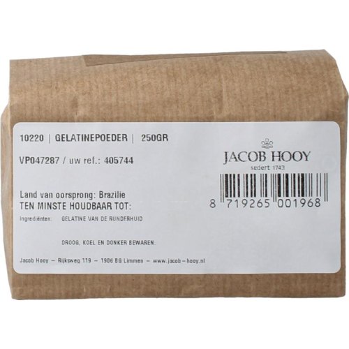 Jacob Hooy Groene Sencha Thee 250 Gramm
