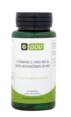 AOV Vitamine C 1000mg + Bioflavonoiden 50mg 60 tabletten