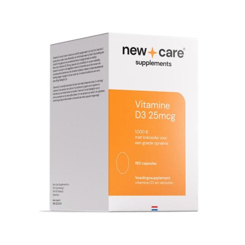New Care Vitamine D3 25 mcg 180 Kapseln