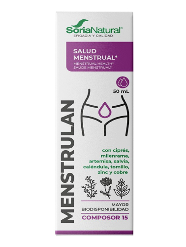 SoriaNatural Menstrulan Composor 15 50 Ml
