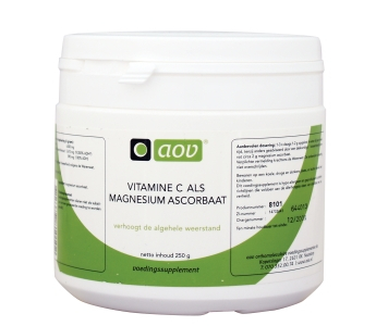 AOV Vitamine C als magnesium ascorbaat 250 gram