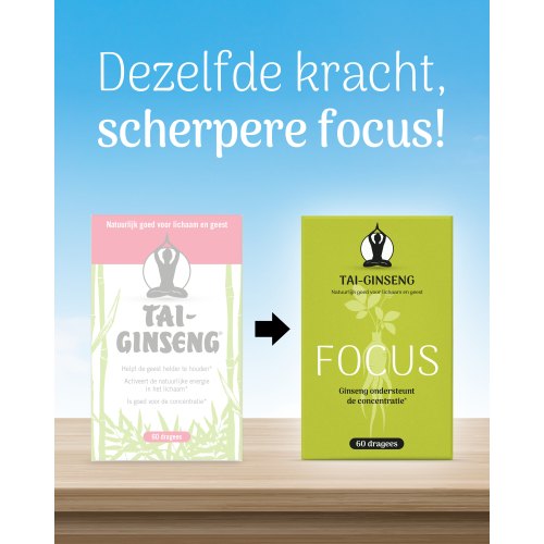 60 dragees Tai-Ginseng Focus Dragees