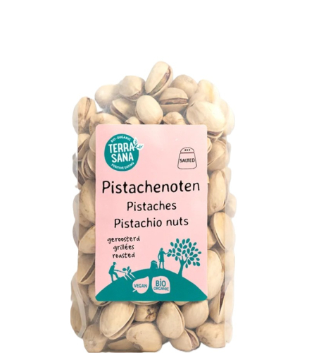 Terrasana Pistachenoten Geroosterd en Gezouten Biologisch 200 Gramm