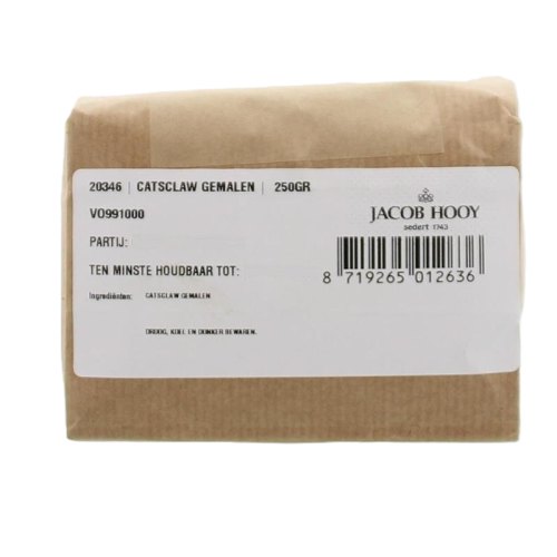 Jacob Hooy Cat's Claw Gemalen 250 gram