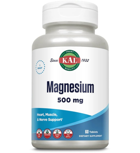 KAL Magnesium 500 mg 60 tablets