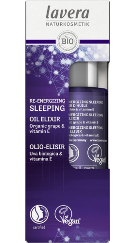 30 ml Lavera Re-Energizing Sleeping Oil Elixir Biologisch