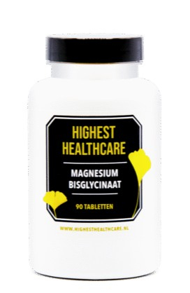Highest Healthcare Magnesium Bisglycinaat 90 Tabletten