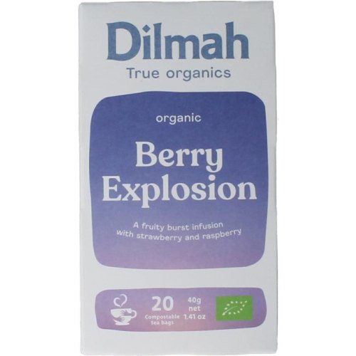 20 zakjes Dilmah Organic Berry Explosion