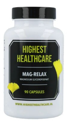 90 capsules Highest Healthcare Mag-Relax