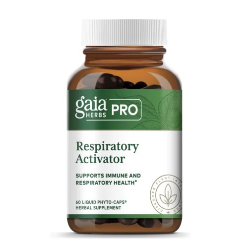 Gaia Herbs Respiratory Activator 60 Softgels