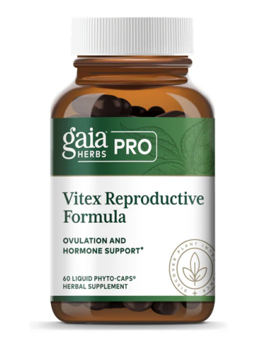 60 Softgels Gaia Herbs Vitex Reproductive Formula Pro